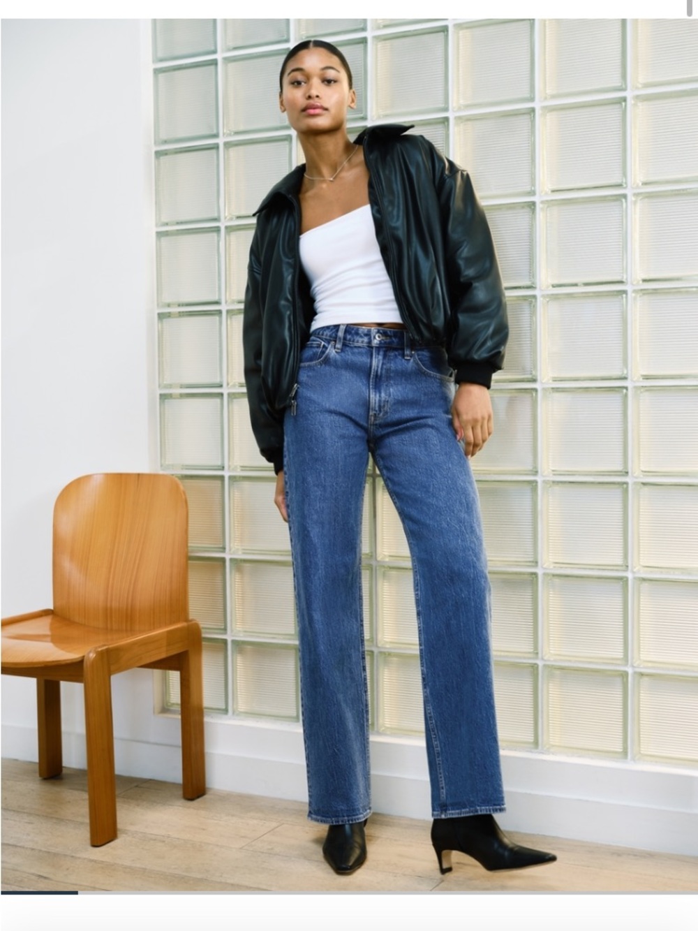 Abercrombie & Fitch Curve Love The 90’s Relaxed Jean High Rise